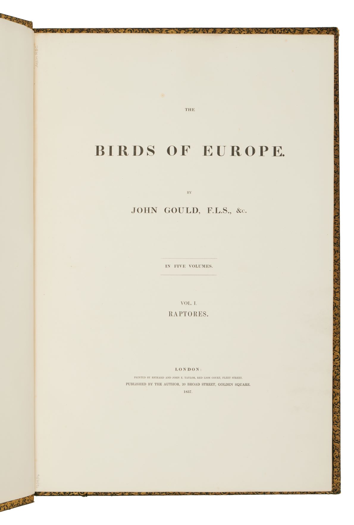 UPDATE: Missing in Transit: John Gould's Birds of Europe