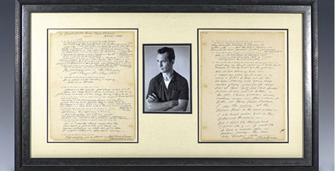 Jack Kerouac in His Own Hand