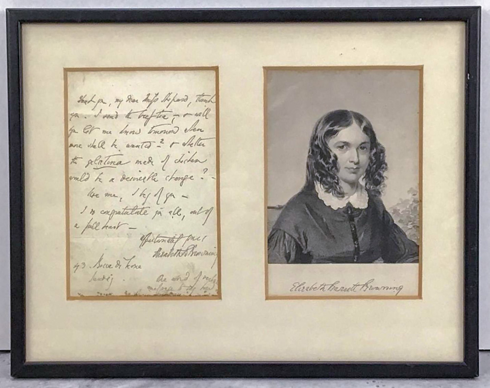 LITERARY MANUSCRIPTS & LETTERS: Part 5