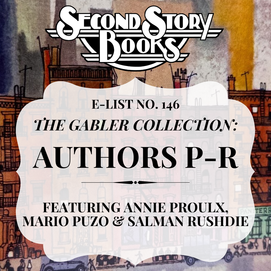 E-List #146: Authors Palahniuk - Ryan, from the Gabler Collection