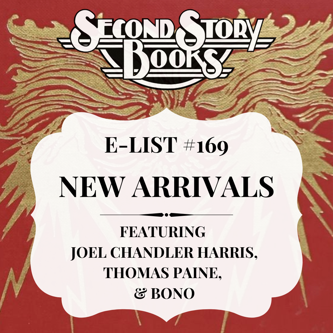 E-List #169: New Arrivals