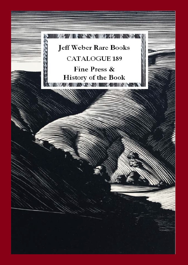 189: Fine Press & History of the Book