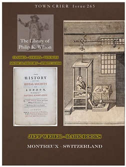 265: The Library of Phillip K. Wilson: Medical History & Spiritualism; Ghosts & Psychics