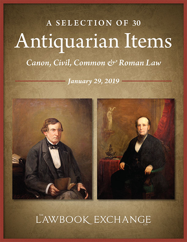 A Selection of 30 Antiquarian Items: Canon, Civil, Common & Roman Law
