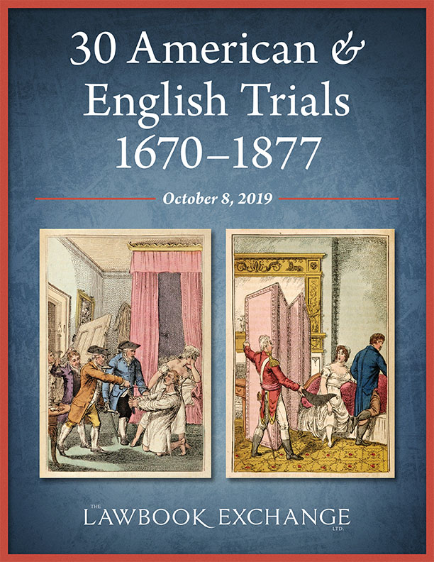 30 American and English Trials, 1670-1877