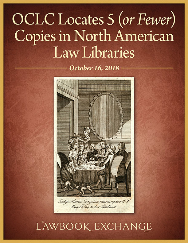 “OCLC Locates 5 (or Fewer) Copies in North American Law Libraries”
