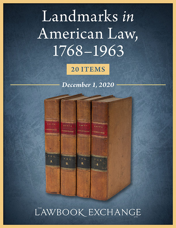 Landmarks in American Law, 1768-1963