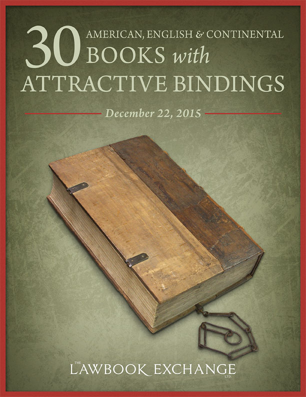 30 American, English & Continental Books with Attractive Bindings – December 22, 2015