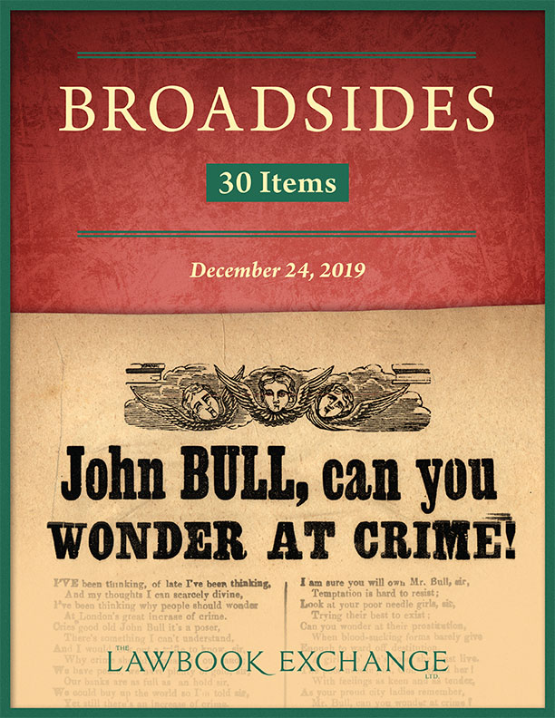 Broadsides: 30 Items