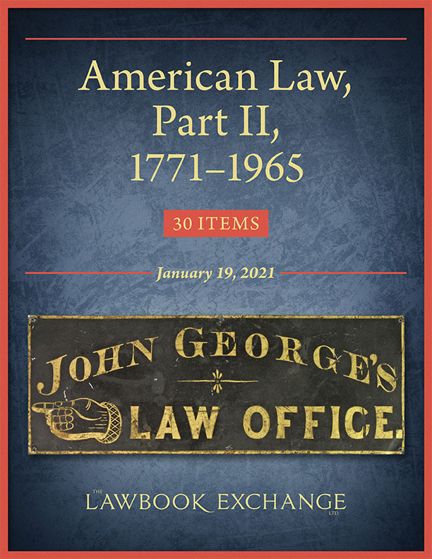 American Law, Part II, 1771-1965: 30 Items