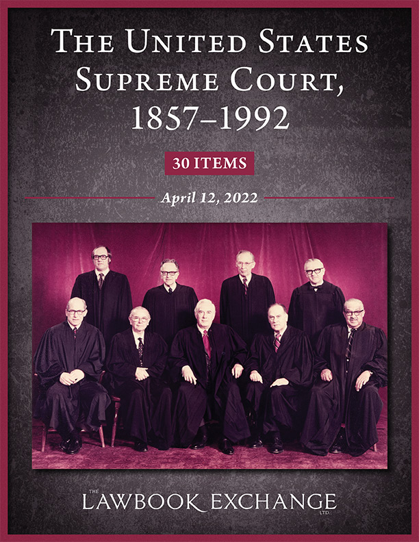 The United States Supreme Court, 1857-1992: 30 Items
