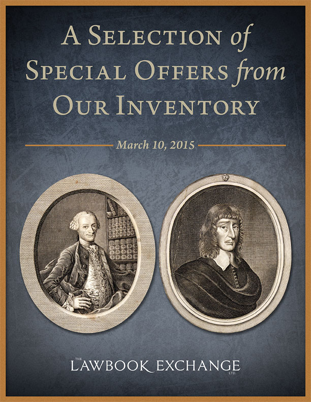 A Selection of Special Offers from Our Inventory, March 10, 2015