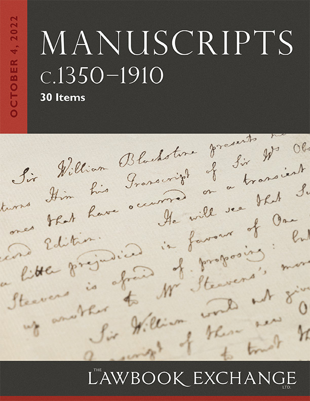 Manuscripts, c.1350-1910 – 30 Items