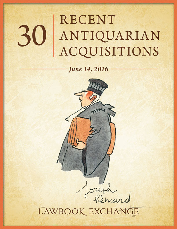 30 Recent Antiquarian Acquisitions