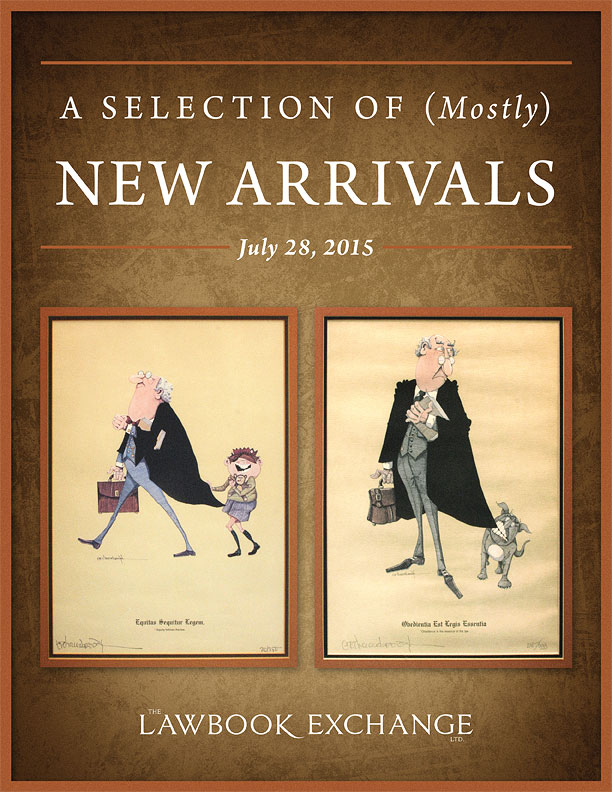 A Selection of (Mostly) New Arrivals, July 28, 2015