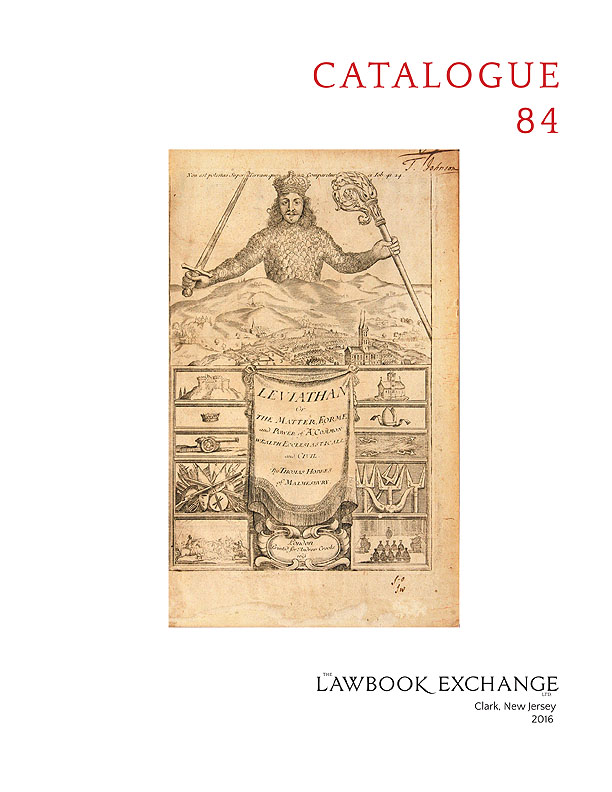 Preview of Catalogue 84: Recently Acquired Books, Manuscripts and Ephemera