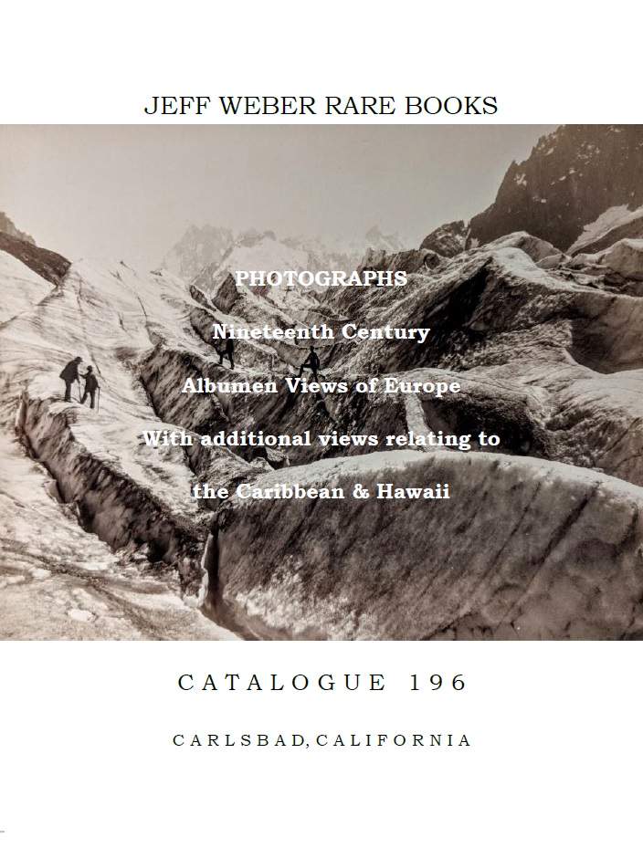 196: PHOTOGRAPHS: Nineteenth Century Albumen Views of Europe : With additional views relating to the
