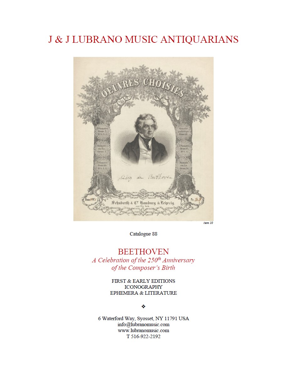 Beethoven: A Celebration of the 250th Anniversary of the Composer’s Birth