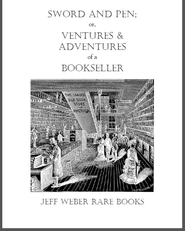 177: Sword and Pen: or, Ventures & Adventures of a Bookseller