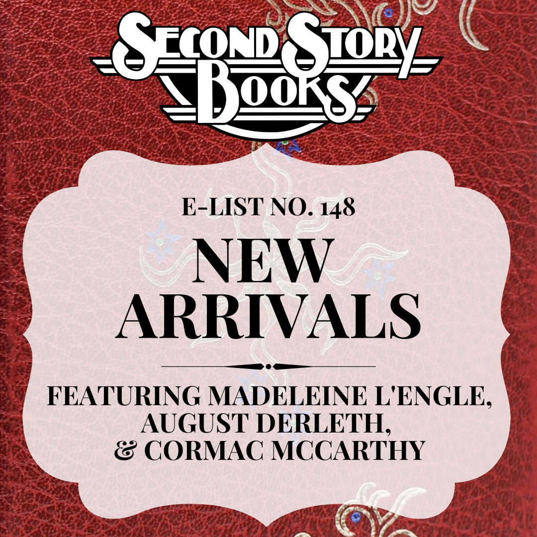 E-List #148: New Arrivals