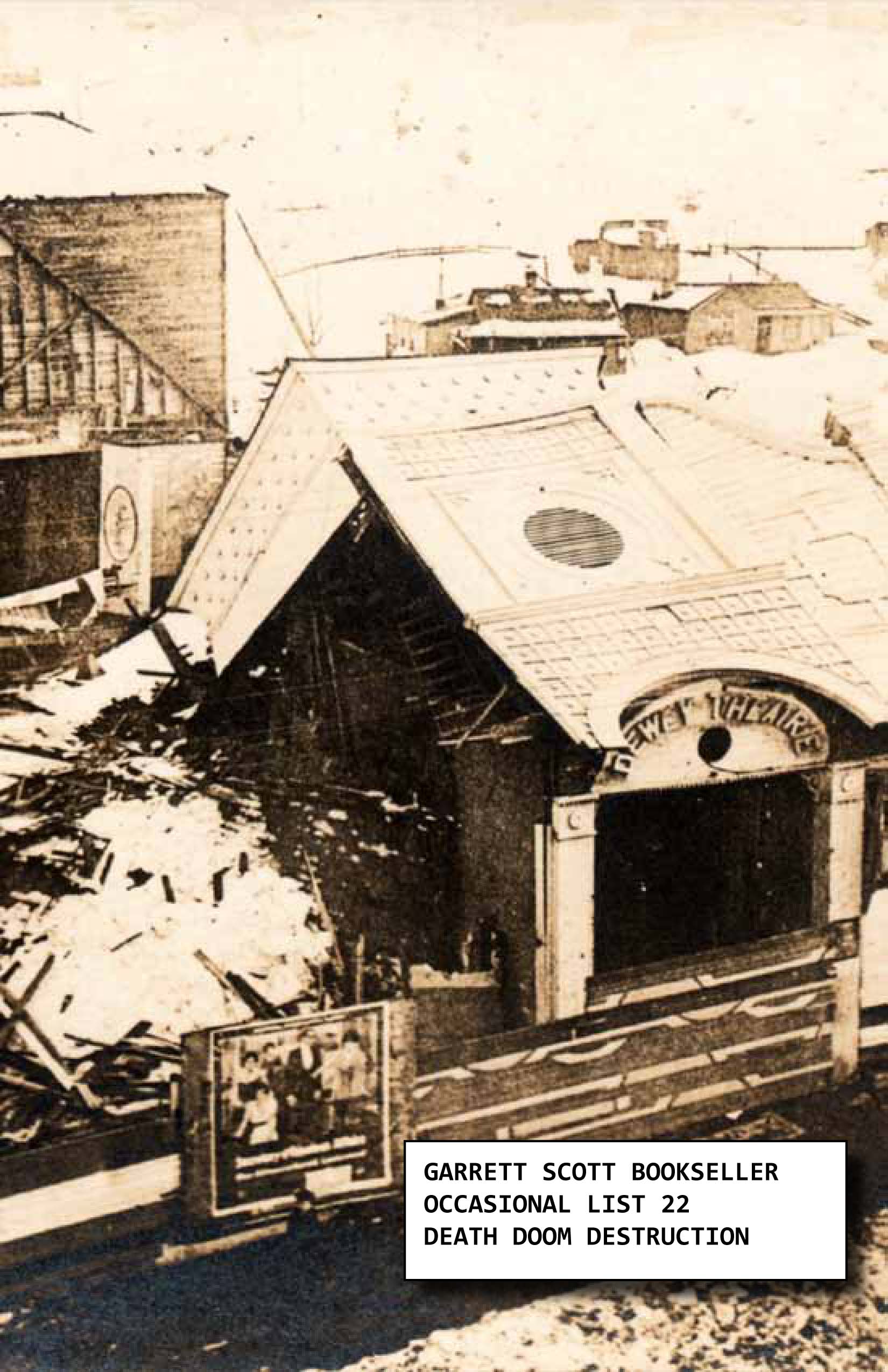 Occasional List 22: Death Doom Destruction