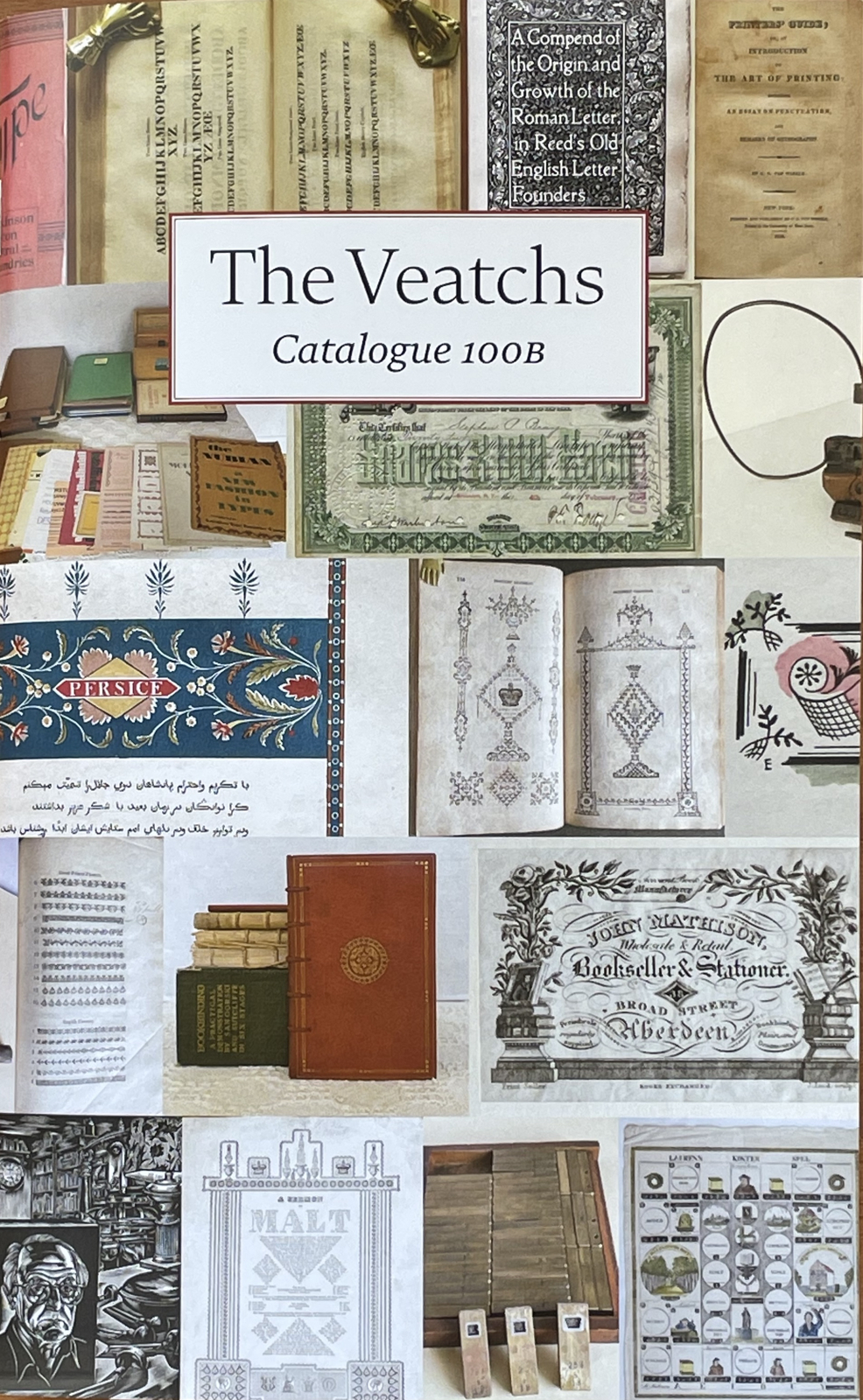 Book Arts & Artifacts. Catalogue 100 B.
