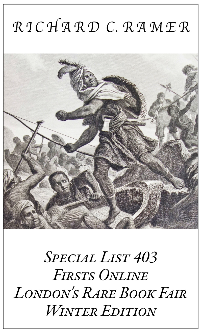 Special List 403: Firsts Online, London's Rare Book Fair, Winter Edition