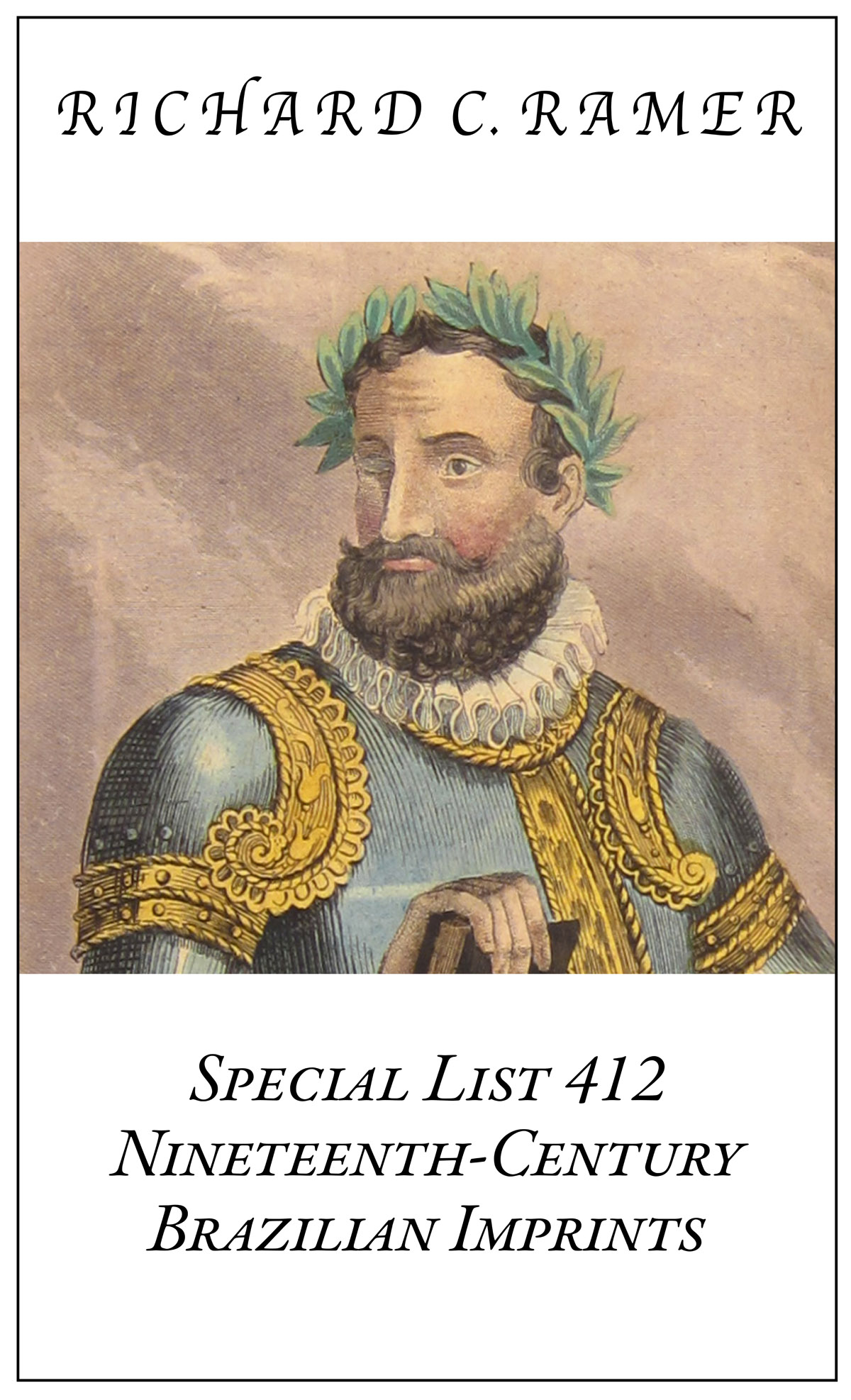 Special List 412: Nineteenth-Century Brazilian Imprints