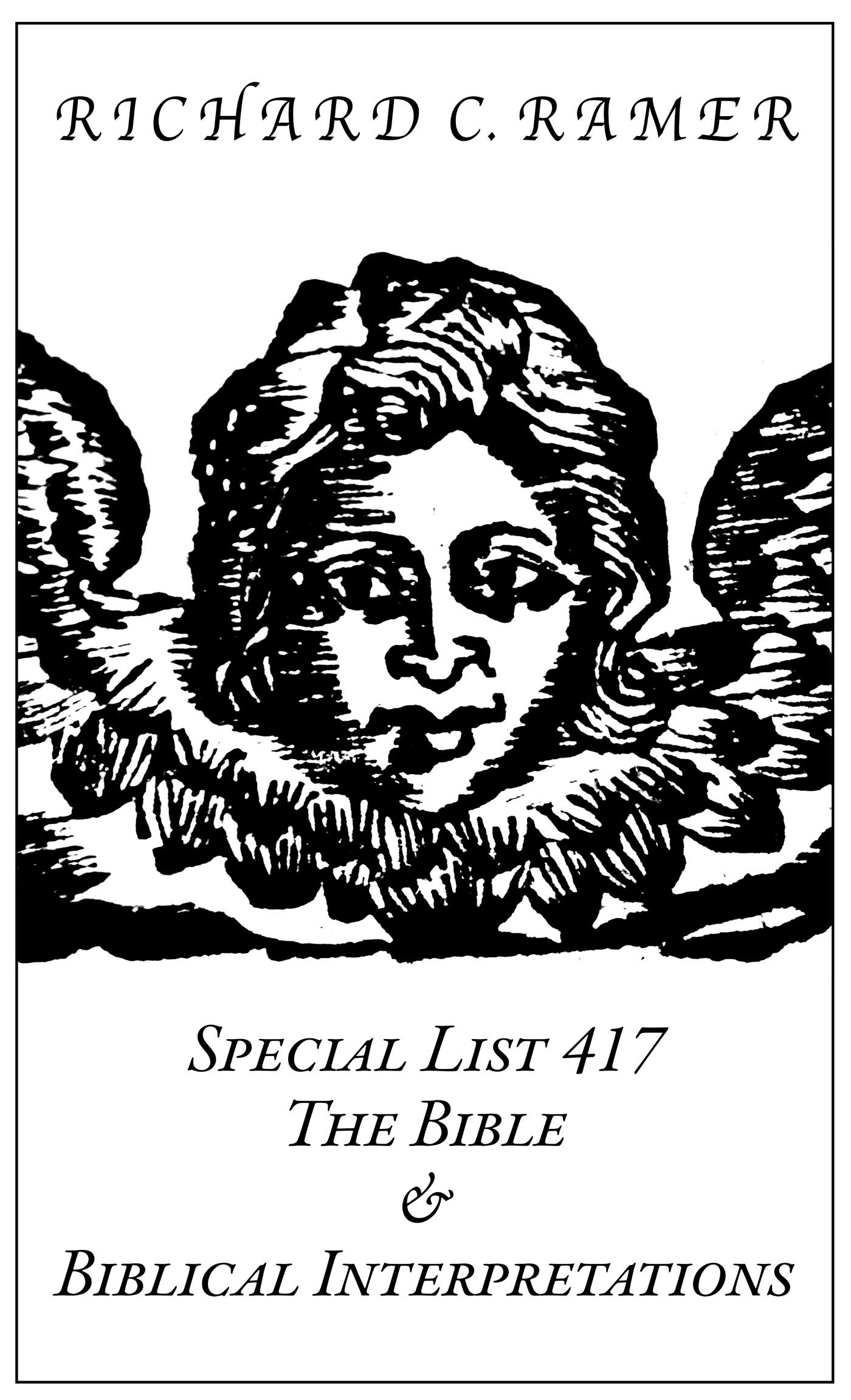 Special List 417: The Bible & Biblical Interpretations