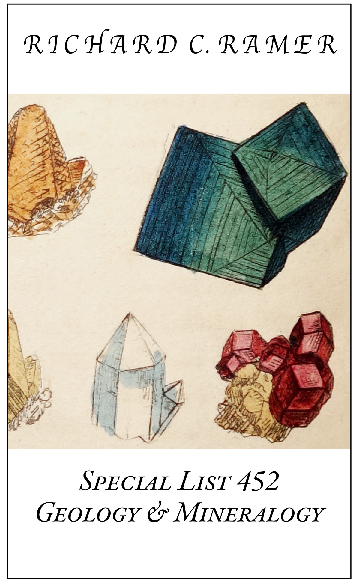 Special List 452: Geology & Mineralogy