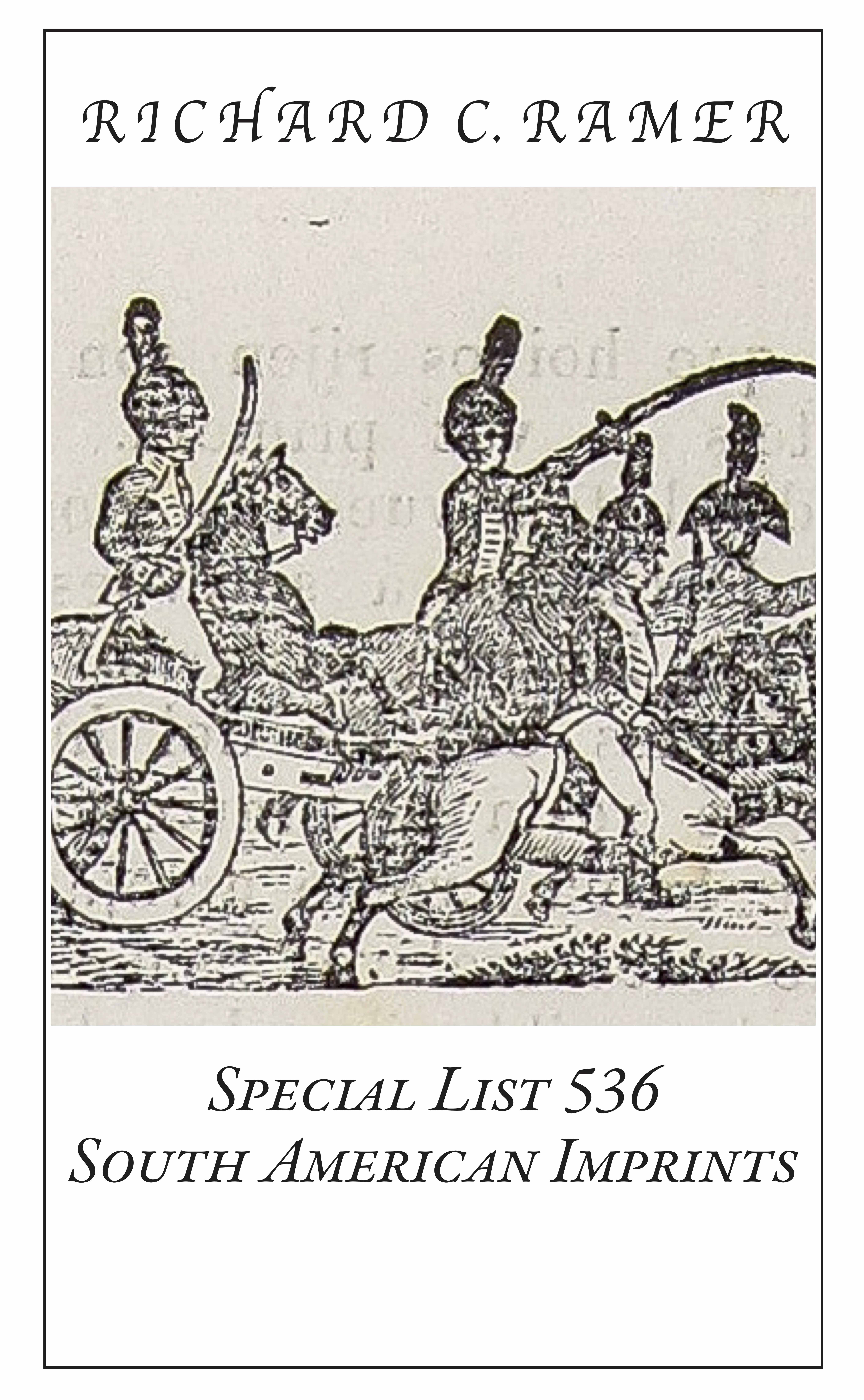 Special List 536: South American Imprints