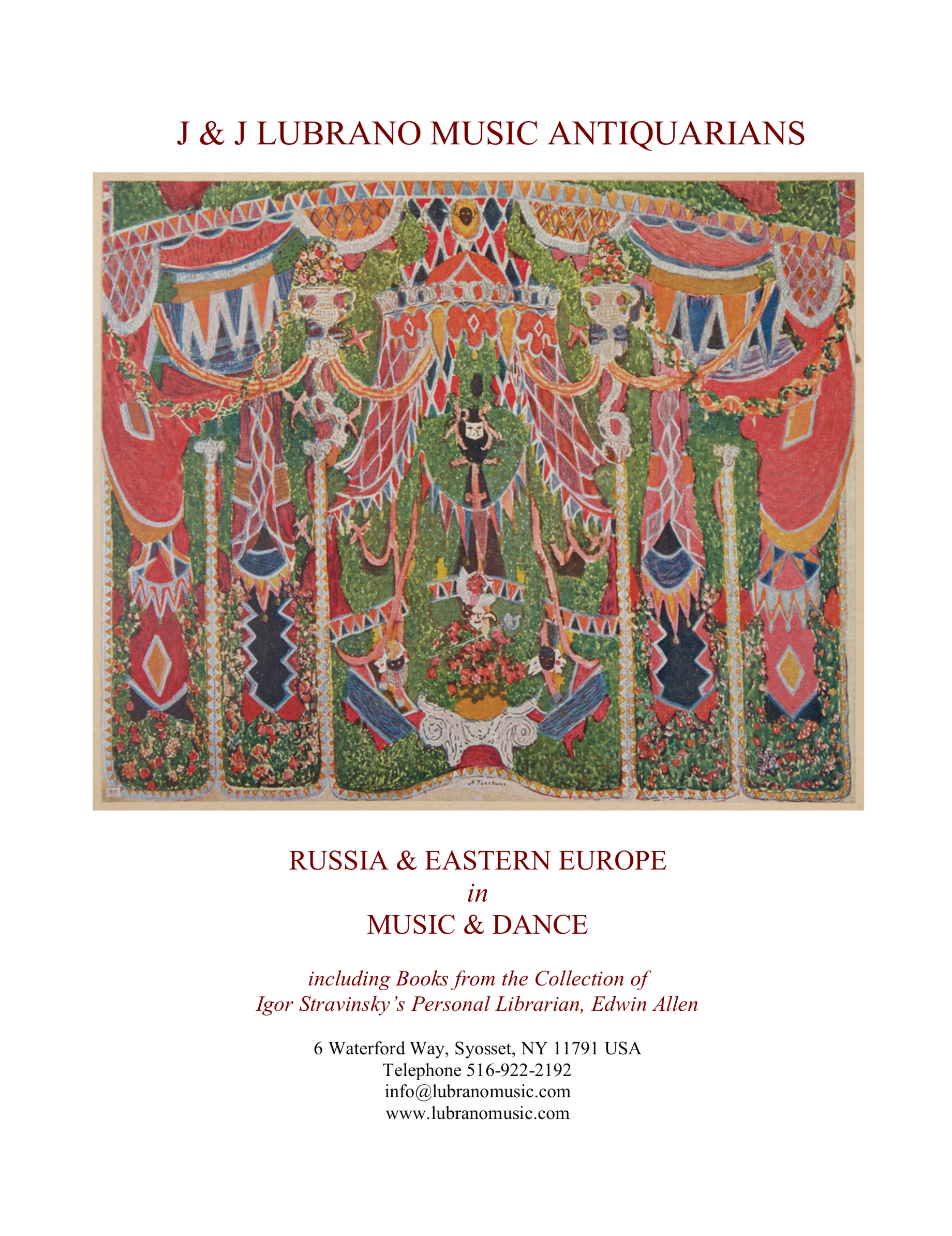 Russia & Eastern Europe in Music & Dance