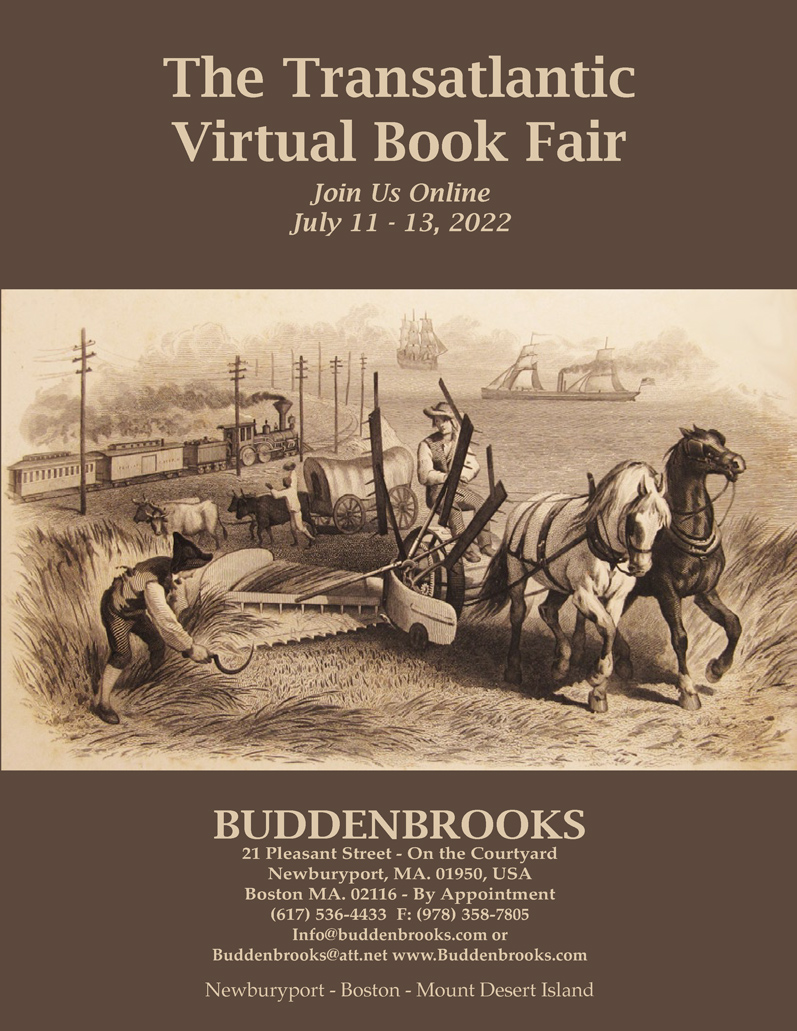 The 2022 Transatlantic Virtual Antiquarian Book Fair