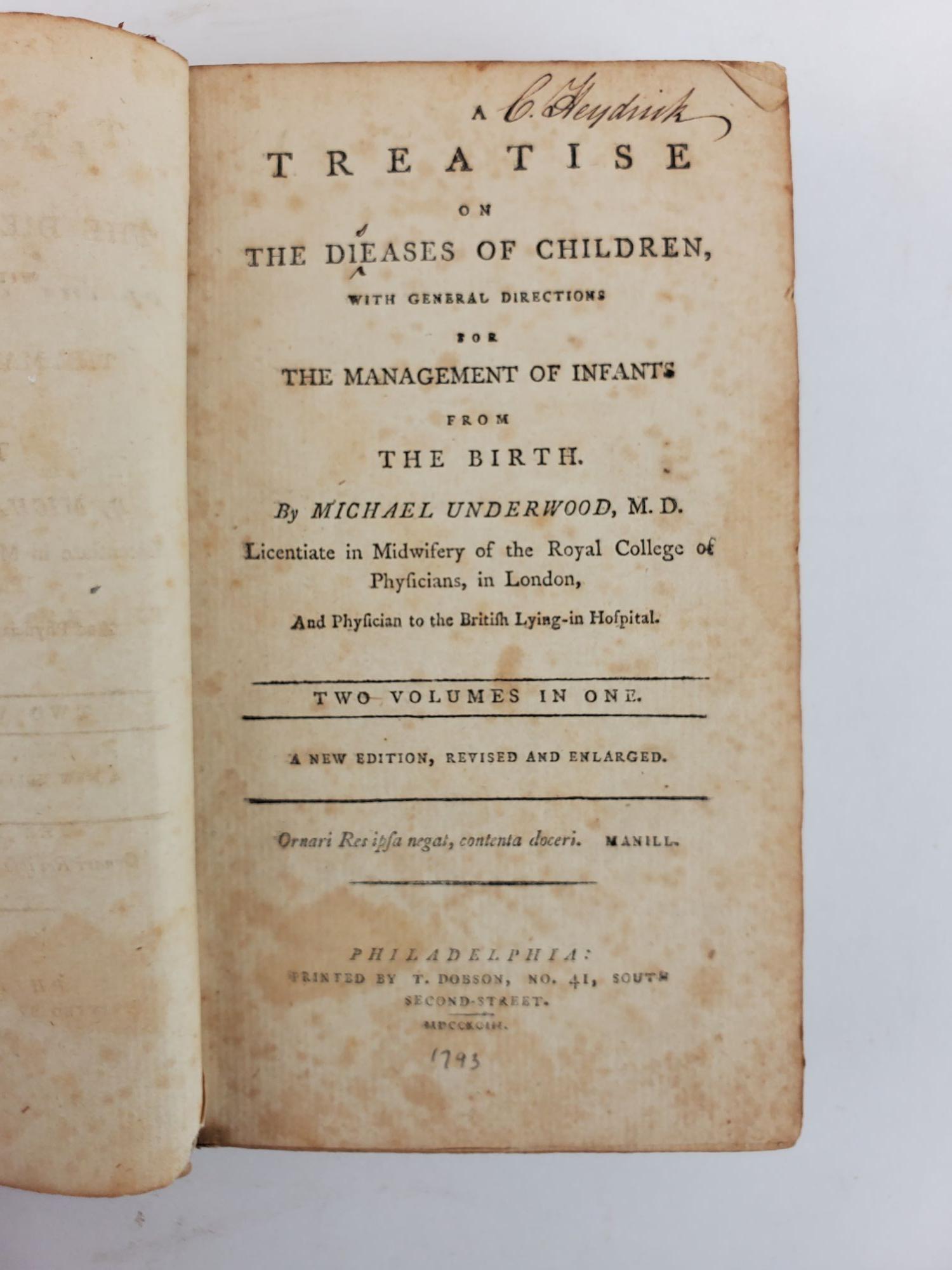 Foxwell Medical History Collection: Part 3