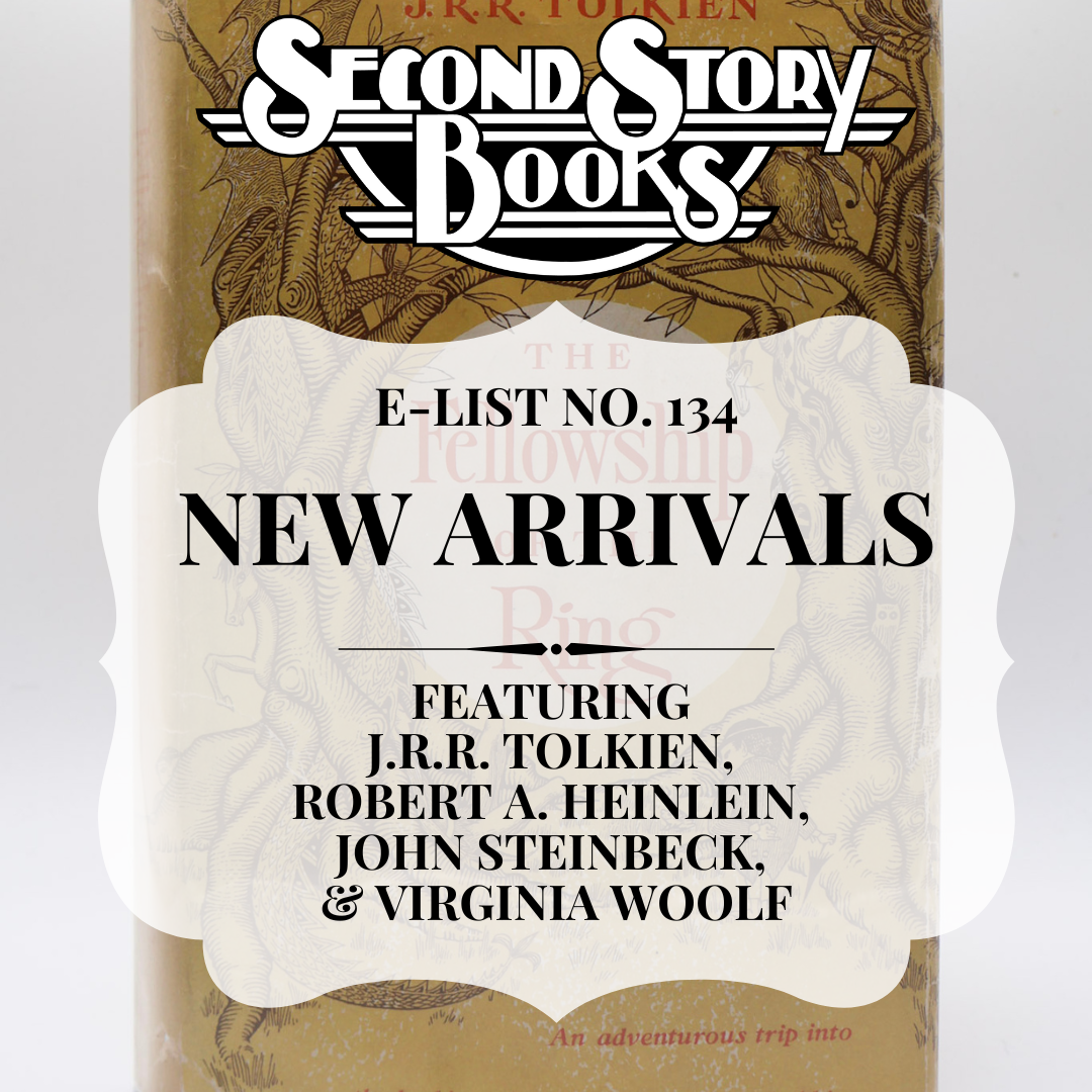 E-List #134: New Arrivals