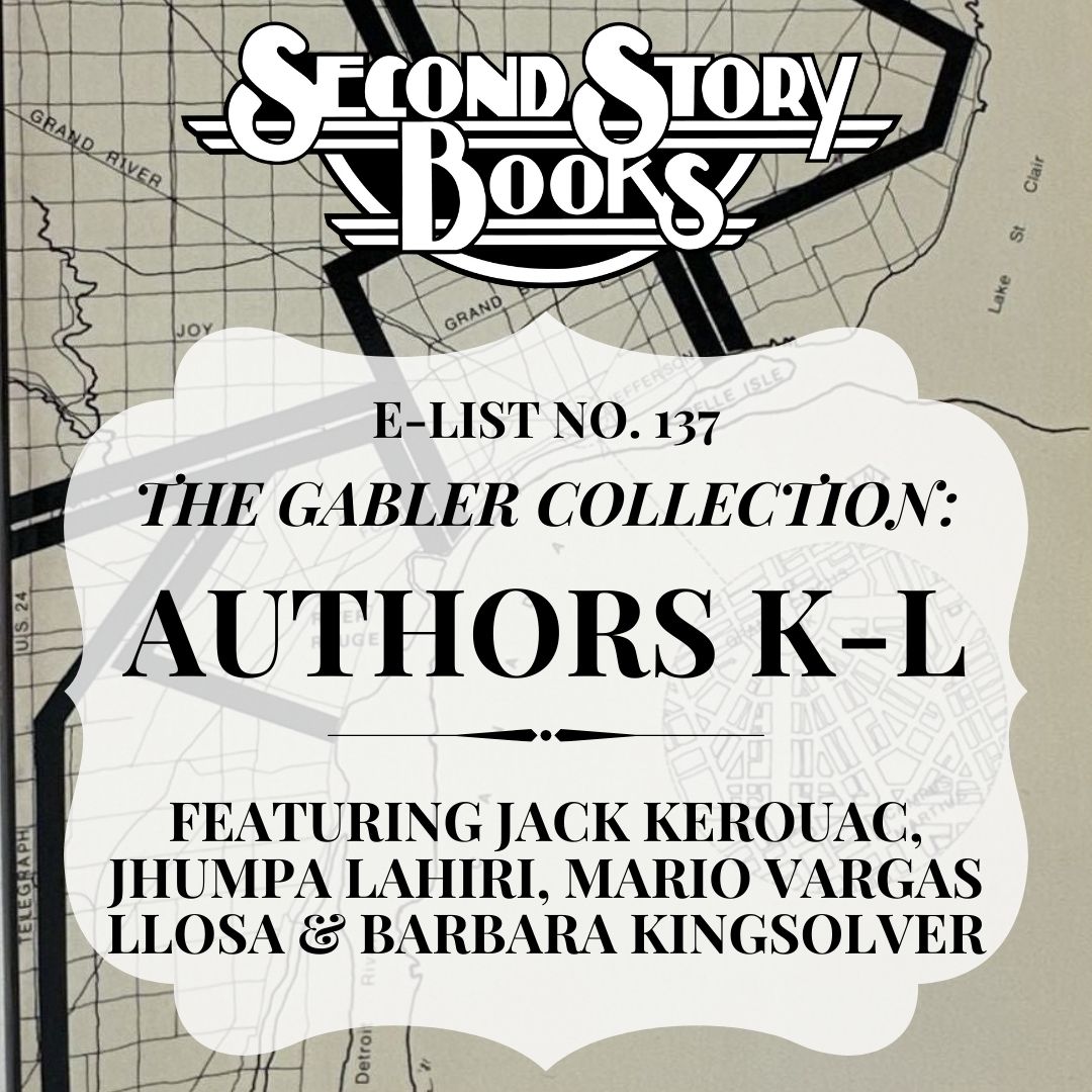 E-List #137: Authors Keneally-Lytle, from the Gabler Collection