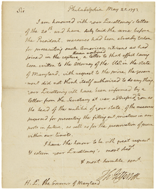 Americana e-list: Presidential Letters & Manuscripts