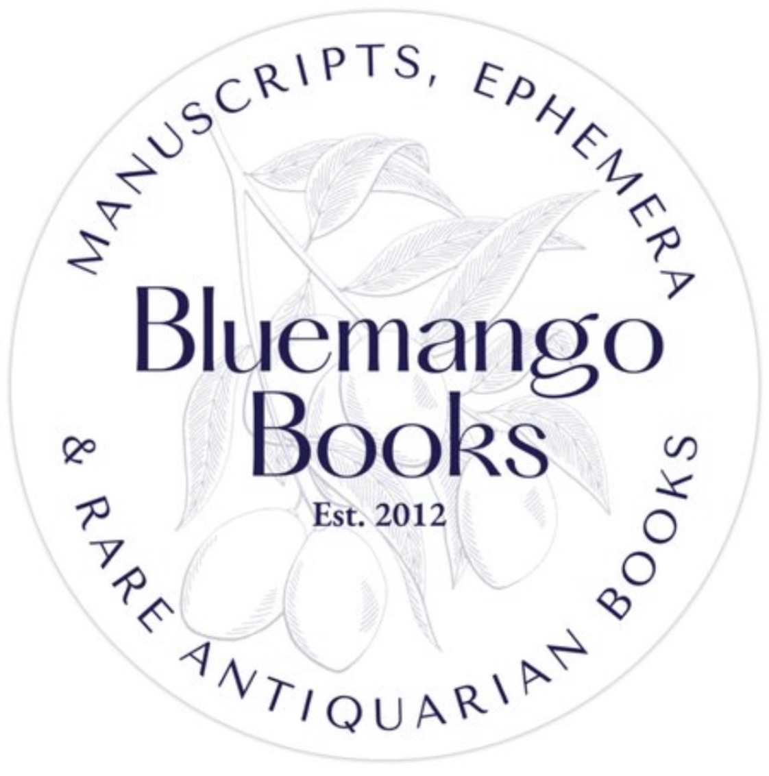 Bluemango Books and Manuscripts Logo