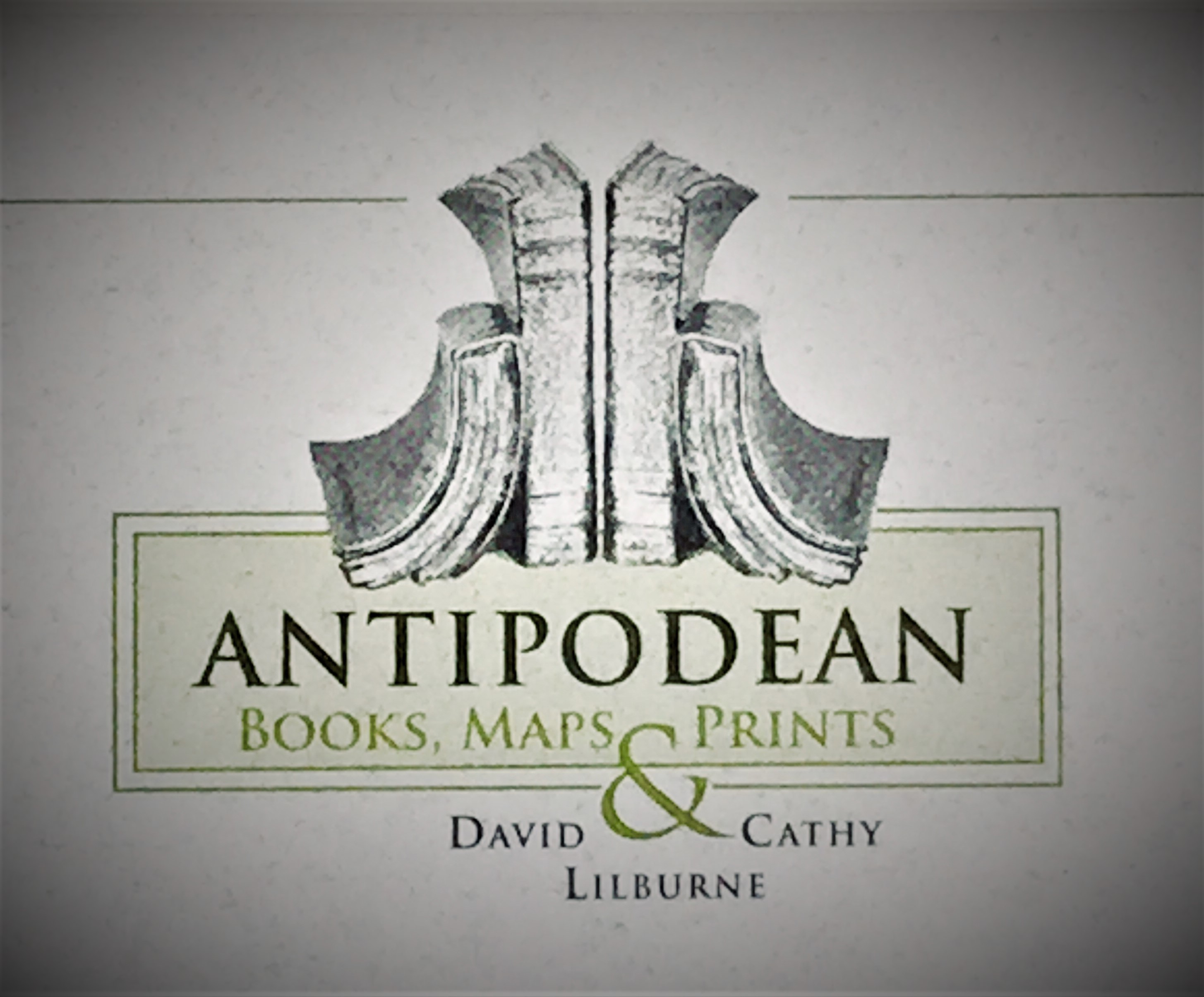 Antipodean Books, Maps & Prints, David & Cathy Lilburne Logo