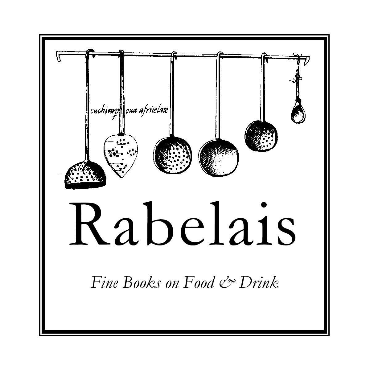 Rabelais: Fine Books on Food & Drink Logo