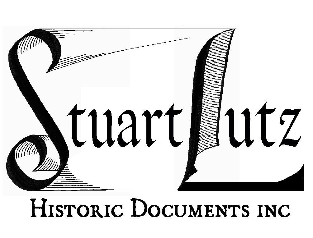 Stuart Lutz Historic Documents, Inc. Logo