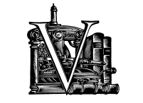 The Veatchs Arts of the Book Logo